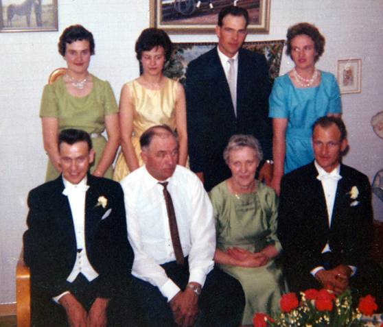 Mary, Hedvig, Birger, Greta, Jan, Gunnar, Karin, Olle 1963_1